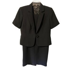 Kasper 10P Women's Dress with Jacket Suit EUC